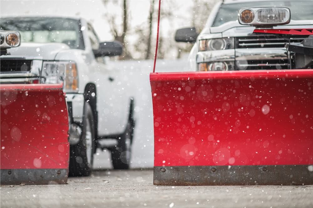 trucks with plows for commercial snow removal